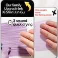 thumbnail image 5 of Giunmcul Glitter Highlighter Pen Set 4 Colours Sparkle Marker for Journaling DIY Craft 10ml, 5 of 7
