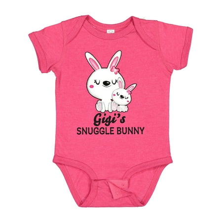 

Inktastic Gigis Snuggle Bunny Easter Gift Baby Girl Bodysuit