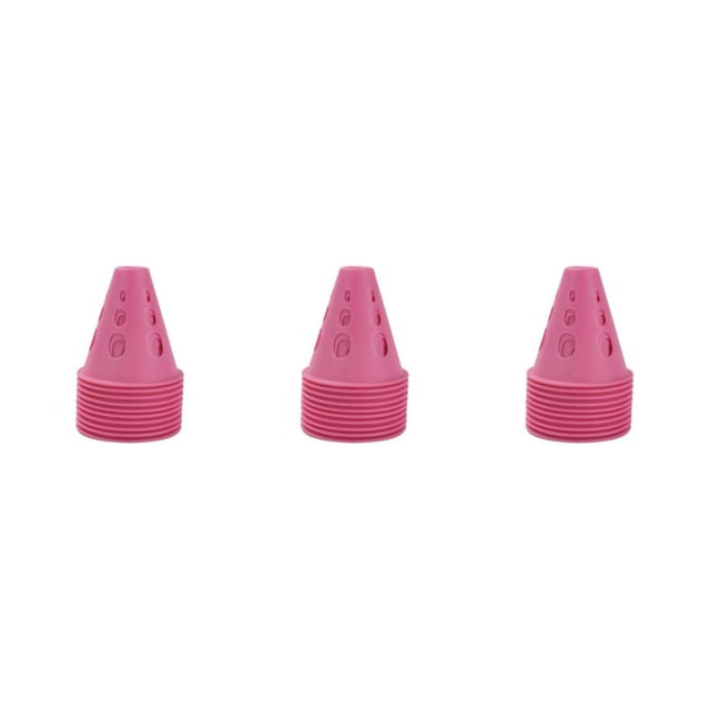 Youkk 10x Roller Skating Pile Bright-Colored Windproof For Quick Set Up And Easy Storage Widely Used pink 3Set