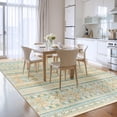thumbnail image 2 of Ultrug Soft Boho Area Rug Moroccan Geometric Rugs Washable Carpet for Bedroom Living Room Home Decor,5'x8',Yellow Green, 2 of 7