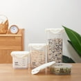 thumbnail image 3 of PENGXIANG Home Plastic Food Container Leak Proof Food Storage Container for Rice Sugar Candy Flour  650ml, 3 of 8