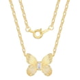 thumbnail image 5 of 14KT Gold Flash Plated Double Necklace Set with Simulated Diamonds Adult, 5 of 5