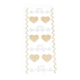 thumbnail image 1 of Heart Swirls Gem Art Stickers, 12-Piece, 1 of 1