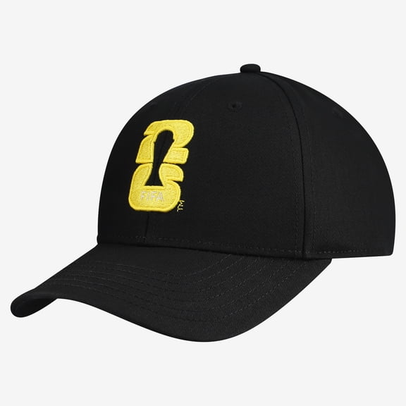 Unisex Black FIFA World Cup 2026 Core Adjustable Hat