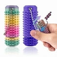 thumbnail image 2 of New Little Ouchies Fidget Pocket Mini Fidget Spiky Grippie Stim Keychain Venting Key Pendant For Anxiety Relief Positive Gifts, 2 of 9