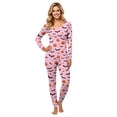 thumbnail image 3 of Family Halloween Pajama Set Long Sleeve Crew Neck, Soft Halloween Family Pajamas with Witch Hat Print, Spooky Matching Halloween Pajamas for Ki’ds Adults, 3 of 6