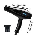 thumbnail image 3 of Hair Dryer 110V | Professional Salon Blow Dryer with 5 Heat Settings & DC Motor | Fast Drying | Concentrator Attachment | ABS Material | Black, Purple, Red, Hot Pink | 1000W | 27x25cm, 3 of 8