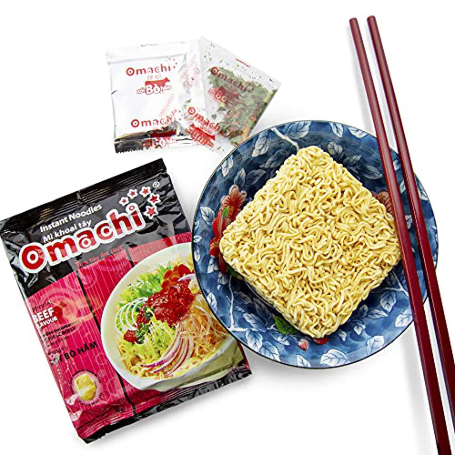 Omachi Golden Potato Vietnamese Instant Noodles Beef Stew Flavor