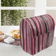 thumbnail image 3 of Abstract Stand Mixer Cover, Digital Contemporary Style Neon Lines Vertical Striped Bands in Warm Tones Image, Kitchen Appliance Organizer Bag Cover with Pockets, 5 Quarts, Multicolor, by Ambesonne, 3 of 4
