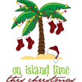 thumbnail image 3 of CafePress - On Island Time Men's Light Pajamas - Men's Light Loose Fit Cotton Pajama Set, 3 of 7