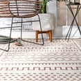 thumbnail image 4 of nuLOOM Cora Tribal Indoor/Outdoor Area Rug, 9' x 12', Beige, 4 of 4