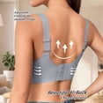 thumbnail image 5 of PNTUTB Plus Size Jelly Bra for Women,Lightweight Comfortable Push-Up Bra Flattens Large Breasts Wire-Free Seamless Bra, 5 of 6