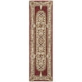 thumbnail image 3 of SAFAVIEH Classic Flanagan Floral Bordered Wool Area Rug, Burgundy, 4' x 6', 3 of 6