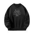 thumbnail image 1 of Sudadera de mujer con cuello redondo para uso diario L, 1 of 9