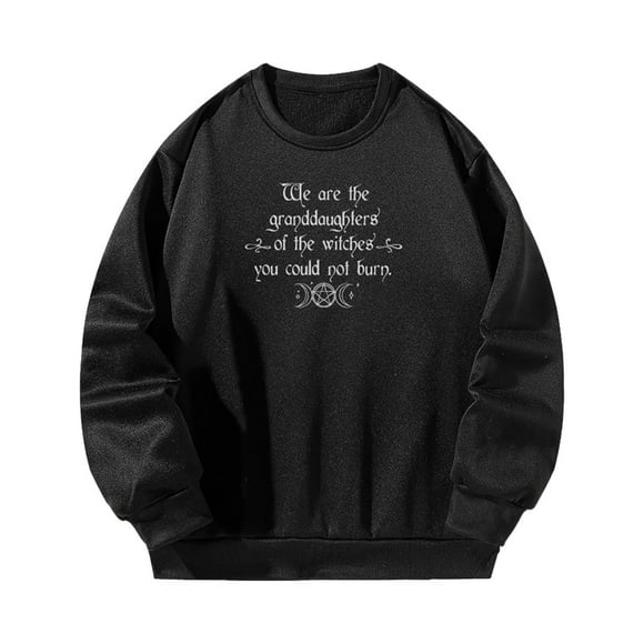 Sudadera de mujer con cuello redondo para uso diario L