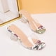 thumbnail image 4 of Sandalias de verano para mujer de estilo europeo y americano con tacón alto de cristal Wmkox8yii  hj789, 4 of 9