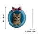 thumbnail image 3 of Horivan 2 Packs Exquisite 2D Acrylic Animal Backpack Charm Car Hanging Ornament Cute Pendant Decor for Daily Use and Vehicle Interior Styling Accessories, 3 of 7
