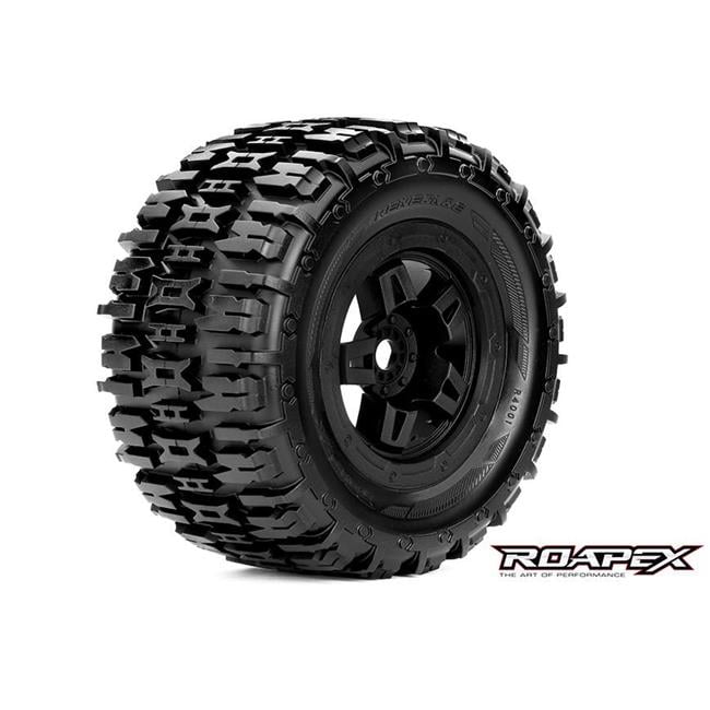 Monster Truck Tire Black Wheel 