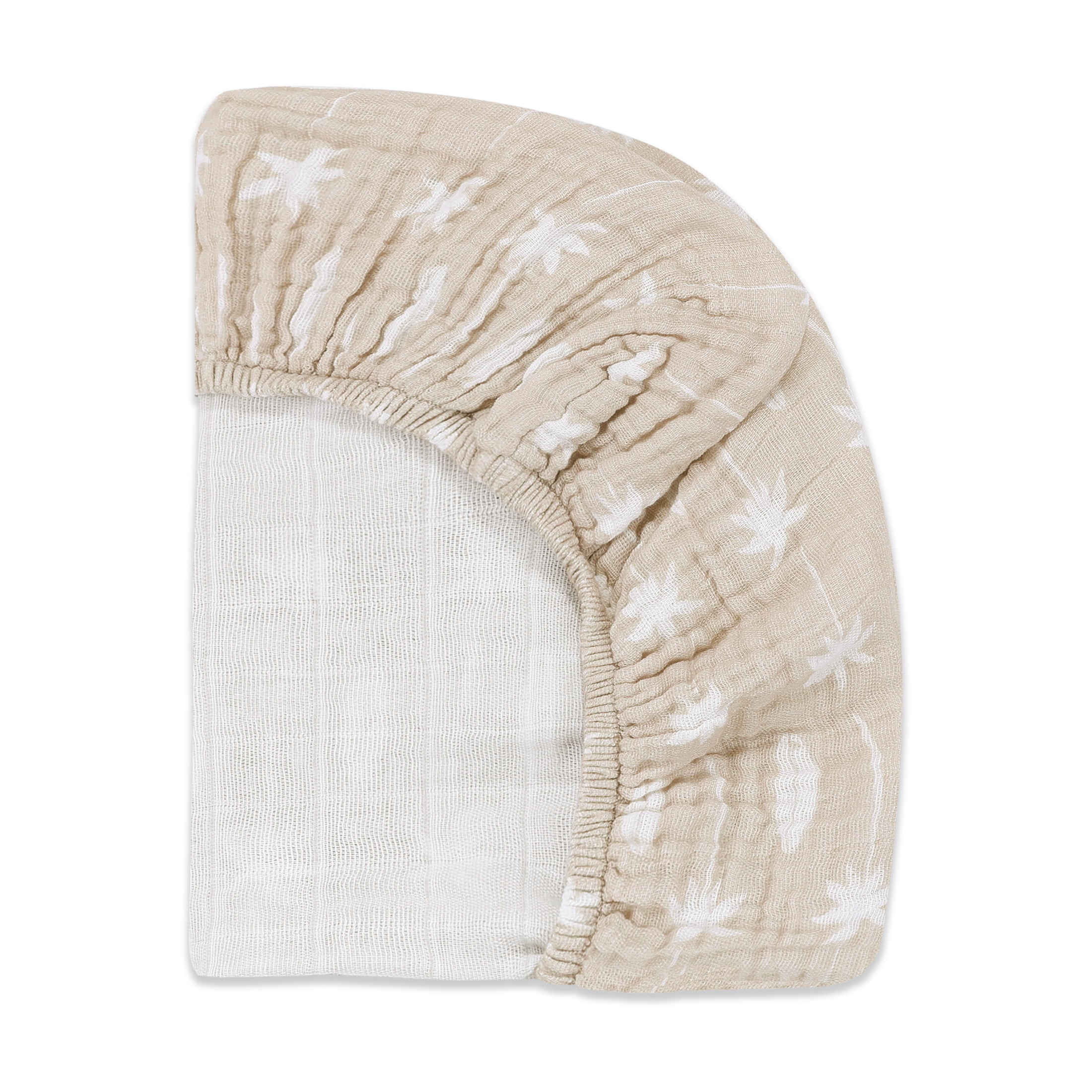 Babyletto All-Stages Bassinet Sheet in GOTS Certified Organic Muslin Cotton