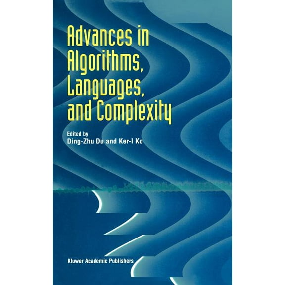Advances in Algorithms, Languages, and Complexity, (Hardcover)