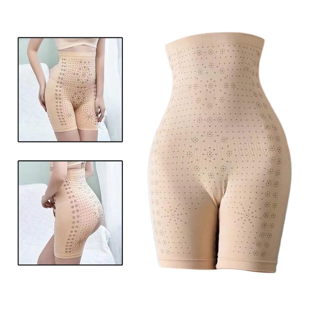 Ropa interior de cintura alta para mujer Cómodo levantador de glúteos Muslo más delgado Bragas adelgazantes Calzoncillos Braguitas de control de Piel Macarena bragas de cintura alta