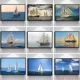 thumbnail image 2 of Póster de paisaje marino moderno con barco navegando en la ola, pintura en lienzo, arte de pared, imagen decorativa para sala de estar, decoración nórdica del hogar, 2 of 5