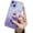 Lavender Purple Glitter, variant on Strap Holder Case for 6.1" iPhone 15 with Wristband Kickstand, Bling Glitter Sparkle Clear Cover Soft TPU Bumper Adjustable Hand Grip Loop for iPhone 15 6.1 Inch, Crystal Clear