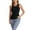 Black, variant on Women's Solid Color Ribbed Sleeveless Tank Top, Round Neck Slim Fit Casual Vest, Fashionable and Stretchy Top for Layering Under Clothes or Solo Everyday Wear Brown XXL