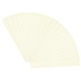 thumbnail image 1 of Paquete de 20 de Papel Crepé, 3.3ft x 20 Pulgadas /100 x 50cm Hoja de Streamer de Papel Crepé Suave y Ancha, Streamer Decorativo [Blanco Crema], 1 of 1