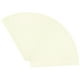 thumbnail image 1 of Paquete de 20 de Papel Crepé, 3.3ft x 20 Pulgadas /100 x 50cm Hoja de Streamer de Papel Crepé Suave y Ancha, Streamer Decorativo [Blanco Crema], 1 of 1