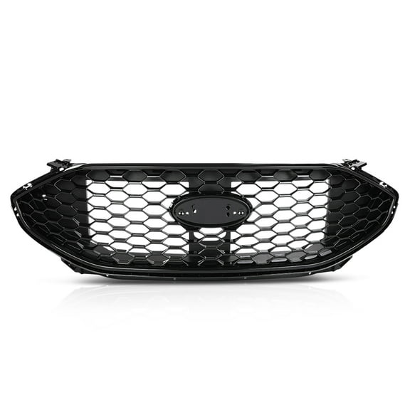 Front Upper Grille Gloss Black Fit For Ford Edge ST/ST-Line 2019-2022 PT4B-8200