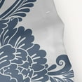 thumbnail image 2 of Simply Daisy 70" W x 73" L Flower Flourish Polyester Shower Curtain, Blue [1 Ct], 2 of 5