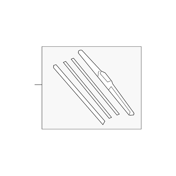 Genuine OE Toyota Wiper Blade 85222-0T030