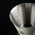 thumbnail image 4 of Elainilye Italian Style Measuring Cup, Wooden Handle Espresso Shot Glass, Ounce-Marked Stainless Steel Extraction Tool for Coffee Brewing Barista Use, Precise Liquid Measurement, 4 of 9