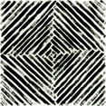 thumbnail image 3 of Vess, June Erica 20x20 Black Modern Framed Museum Art Print Titled - Concentric Ink IV, 3 of 5