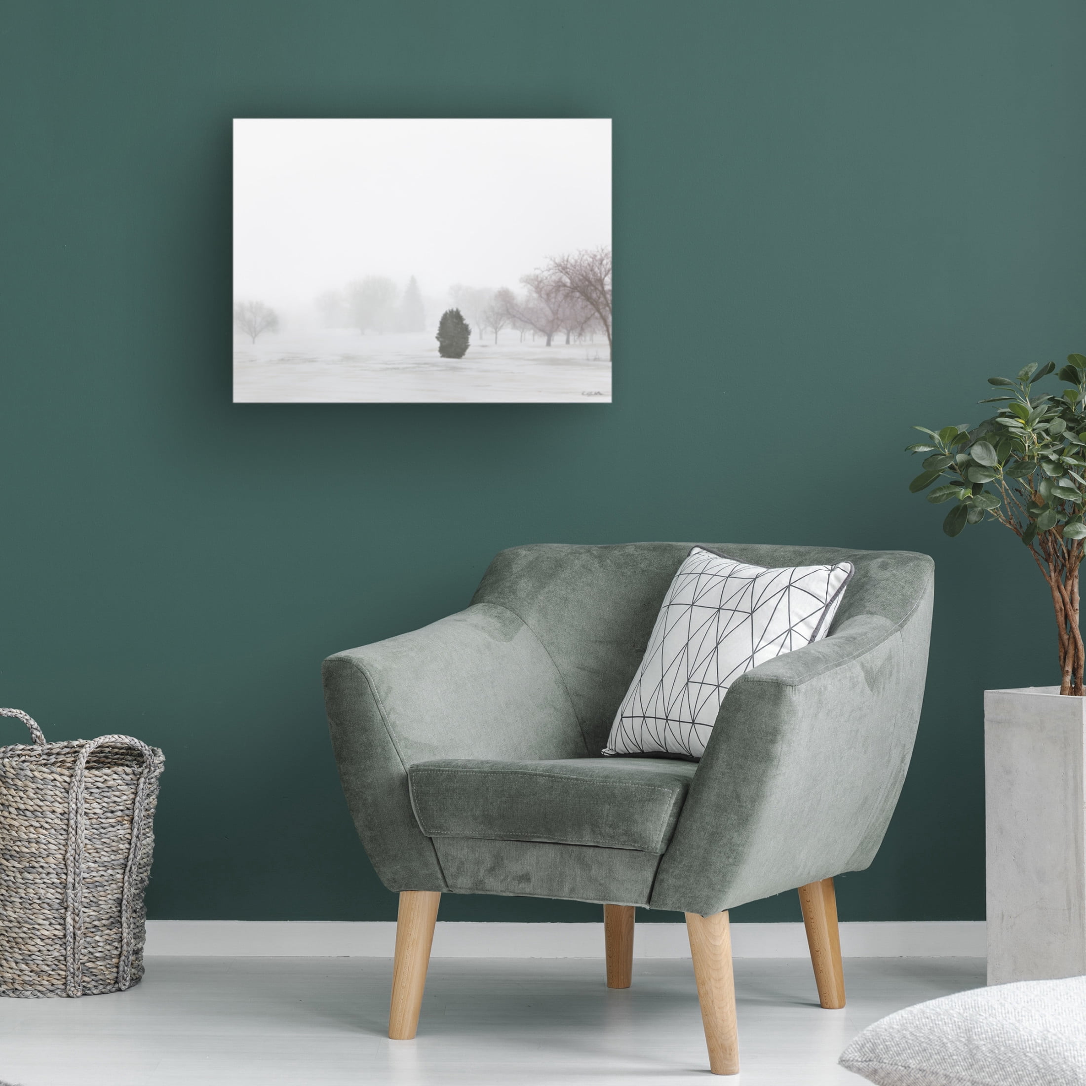 Canvas Wall Art - Kent Burkhardsmeier 'Growth' Wall Art for Living Room, Bedroom, or Office Décor by Trademark Fine Art - 19 x 14 Inches