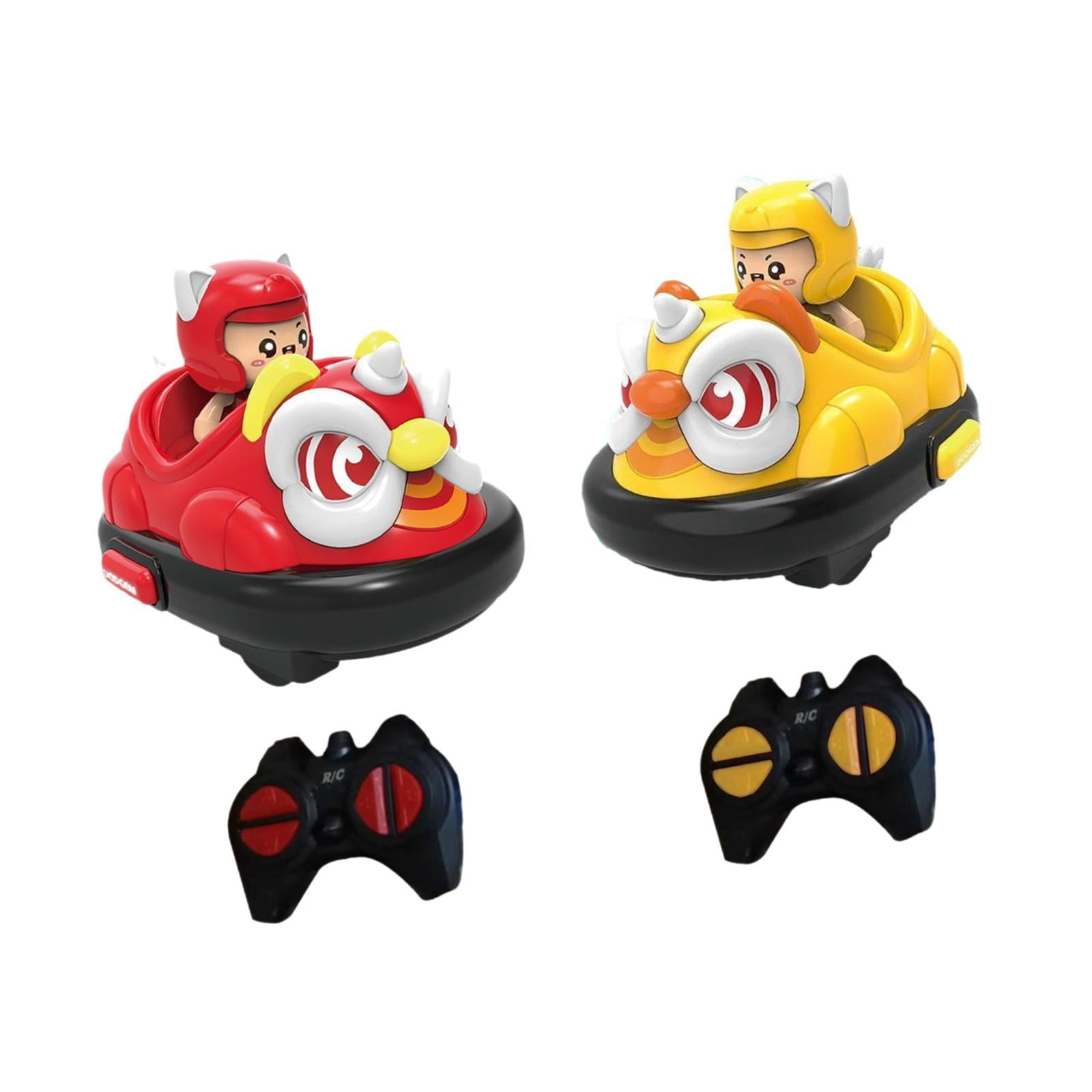 MERIGLARE 2 Pieces RC Cars Set Remote Control Cars RC Vehicle Toy,Party Favor,Creative Cartoon RC Ejecting Car for Children Kids