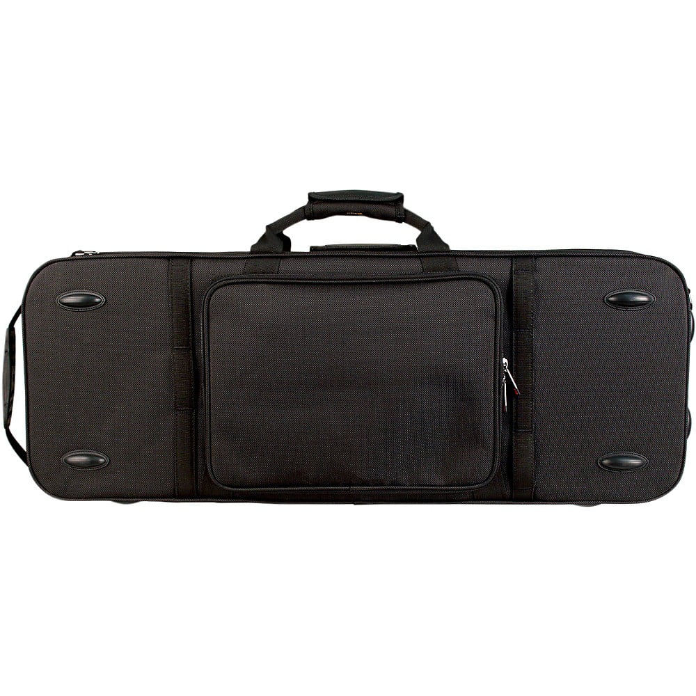 Protec Deluxe 4/4 Violin Pro Pac Case Black Exterior, Black Interior
