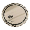 thumbnail image 1 of Bdday Tapis de Patio Extérieur Tapis Rond Rétro Américain Salon Table Basse Couverture de Luxe Chambre à Coucher Couverture de Chevet Vestiaire Chaise Berçante Tapis de Sol Tapis de Porte d'Entrée Intérieur, 1 of 6