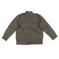thumbnail image 1 of Uniforme de trabajo para hombre, de algodón puro, verde, manga larga, informal, uniforme unificado para fiesta diaria, camiseta única 180, 1 of 15