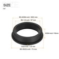 thumbnail image 2 of Uxcell Rubber Grommet Mount Dia 2-45/64" (68.6mm) Round T Type for Wire Protection, 2 of 5