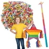 Fun Express Rainbow Star Piñata Kit 208 Pieces