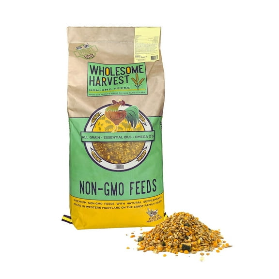 Homestead Harvest Non-GMO Potbelly & Mini Pig Feed 12% for Mature Potbelly and Mini Pigs - 40 lbs