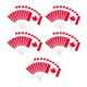 thumbnail image 4 of 50 piezas de banderas de mano decorativas, banderas impresas a una sola cara en palo, banderas pequeñas para Canadá, 4 of 8