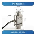 thumbnail image 3 of Digital Force Gau With S LOAD CELL,Push Pull Gau Dynamometer,Peak/Track Mode, ± 0.05%F.S Accuracy ,Effortless Precision, 3 of 5