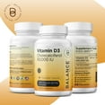 thumbnail image 5 of Vitamin D3 50,000 IU - 60 Veggie Capsules - High Potency Gluten, Free Non-GMO Supplement by Balance Breens, 5 of 8