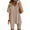 Beige lightning deals of today, variant on Dyegold 2 Piece Outfits For Women Summer Casual Oversized T-Shirt Tops Biker Shorts Set Workout Sports Tracksuit Plus Size