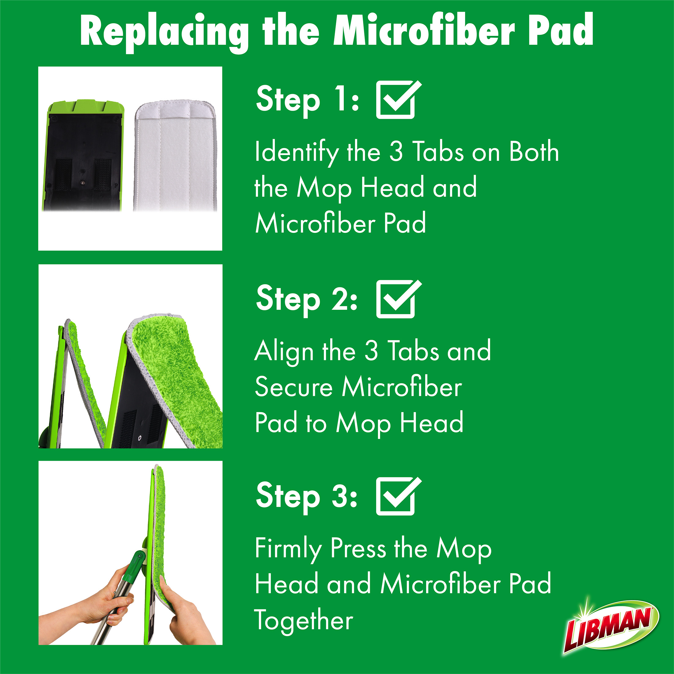 Libman Rinse N Wring Flat Mop System photo 8