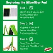Libman Rinse N Wring Flat Mop System with Microfiber Pad