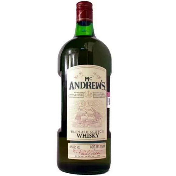 Pack de 6 Whisky Mc Andrews Blend 1.75 L Mc Andrews Andrews Blend